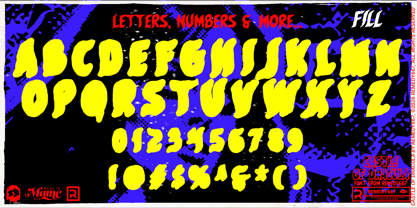 Castle of Dracula 667 Font Poster 7