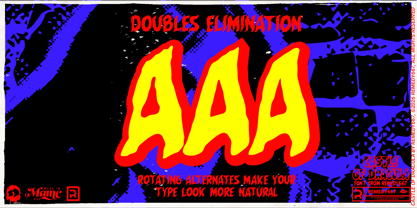 Castle of Dracula 667 Font Poster 8