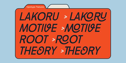 Metrostack Font Poster 3