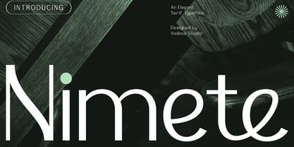 Nimete Font Poster 1