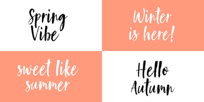 Holine Font Poster 3