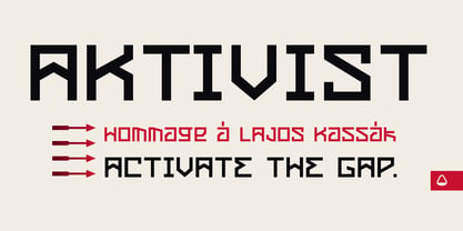 Aktivist Font Poster 1