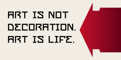 Aktivist Font Poster 8