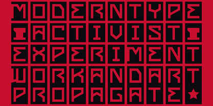 Aktivist Font Poster 3