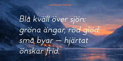 Qasel Sans Font Poster 8