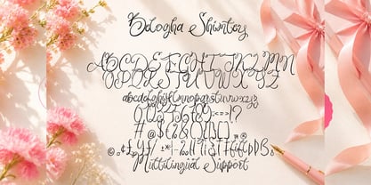 Belogha Shimtey Font Poster 2