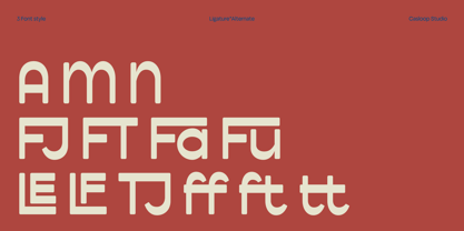 Falkenridge Font Poster 6