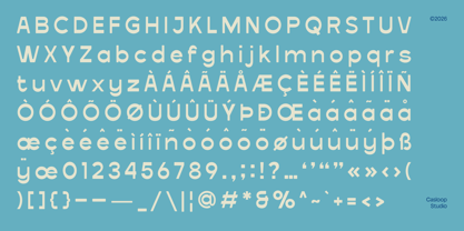 Falkenridge Font Poster 8