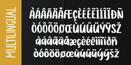 PG Thickster Font Poster 7