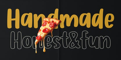 PG Thickster Font Poster 2