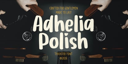 PG Thickster Font Poster 9