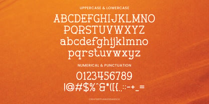 Verhole Font Poster 8