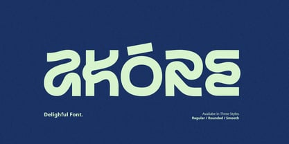 Akore Font Poster 1