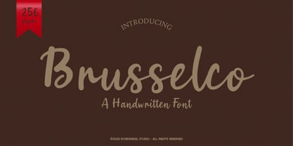 Brusselco Font Poster 1