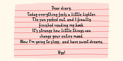 Write The Next Line Font Poster 3