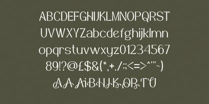 Jovencua Font Poster 2