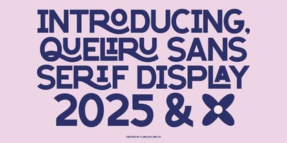 Queliru Font Poster 3