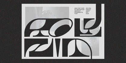 Rolyzim Font Poster 5