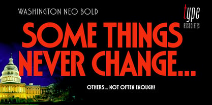 Washington Neo Font Poster 6