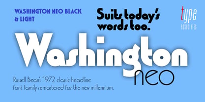 Washington Neo Font Poster 9