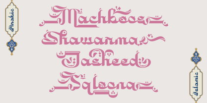 Khairullah Font Poster 6