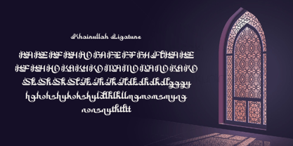 Khairullah Font Poster 10