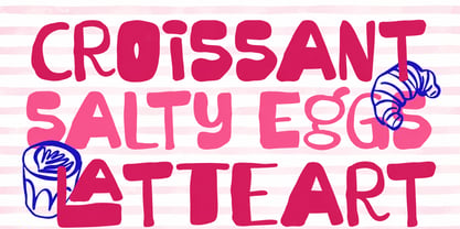 Angellin Freaky Font Poster 4