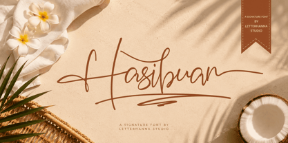 Hasibuan Font Poster 1