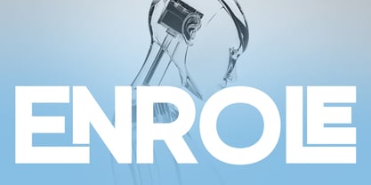 Enrole Font Poster 1