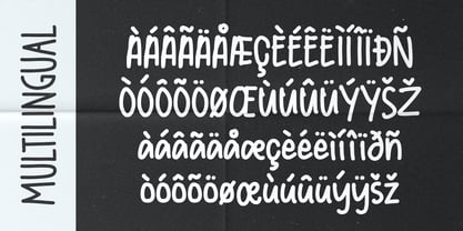 PG Mellowink Font Poster 8
