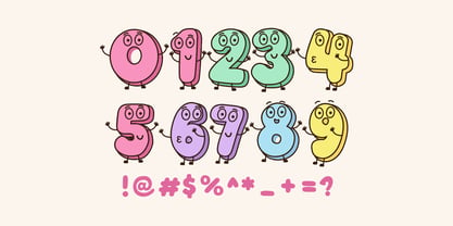 Smiley Candy Font Poster 8