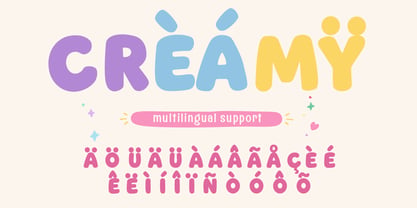 Smiley Candy Font Poster 6