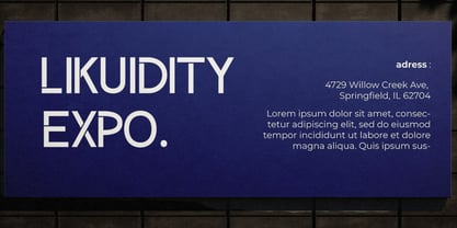 Blazionix Font Poster 8