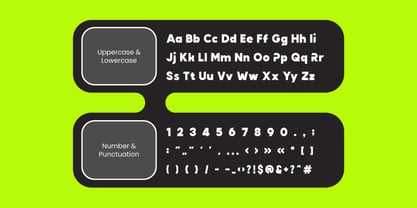 Bigframe Font Poster 2