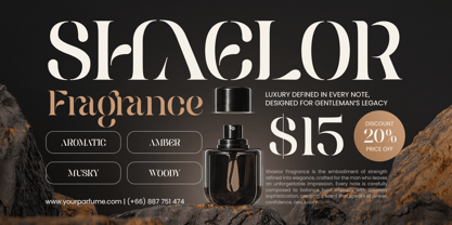 Mediora Font Poster 8