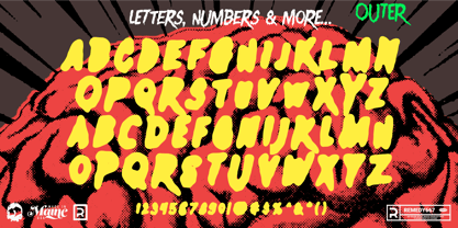 Brains for Breakfast Font Poster 9