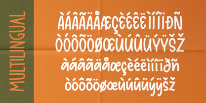 PG Hevorish Font Poster 6