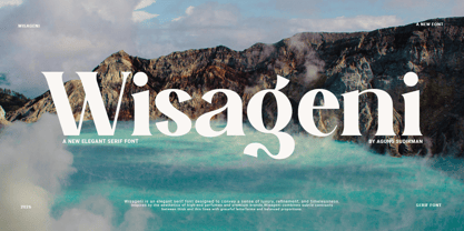 Wisageni Font Poster 1