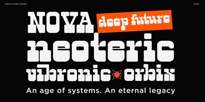 Neficto Font Poster 3