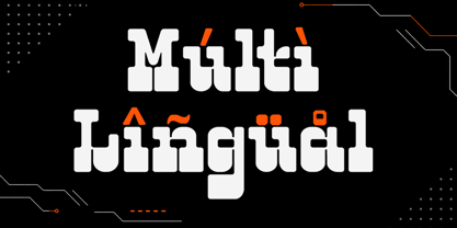 Neficto Font Poster 10