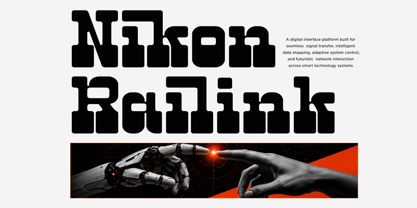 Neficto Font Poster 8
