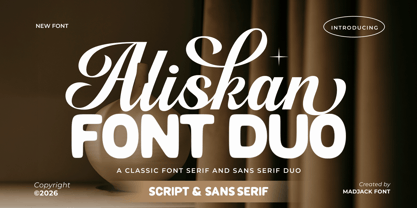 Aliskan Sans Font Poster 1