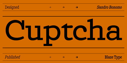 Cuptcha Font Poster 1