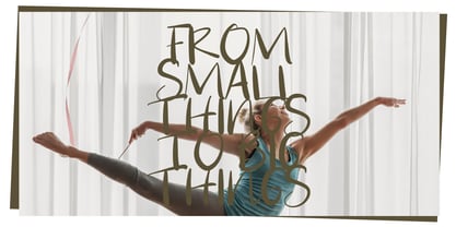 Make Your Move Font Poster 6