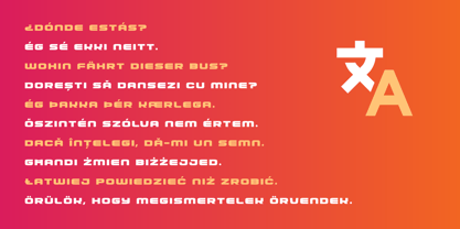Protector Font Poster 5