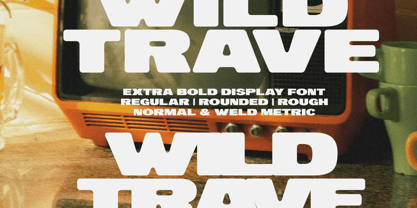 Wild Trave Font Poster 1
