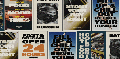 Wild Trave Font Poster 3