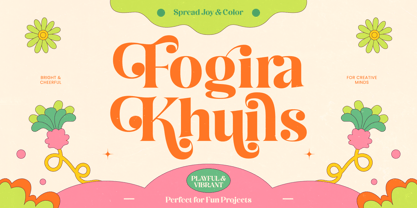 Fogira Khuils Font Poster 1