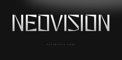 FT Neovision Font Poster 1