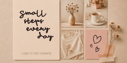 Elfariany Script Font Poster 4